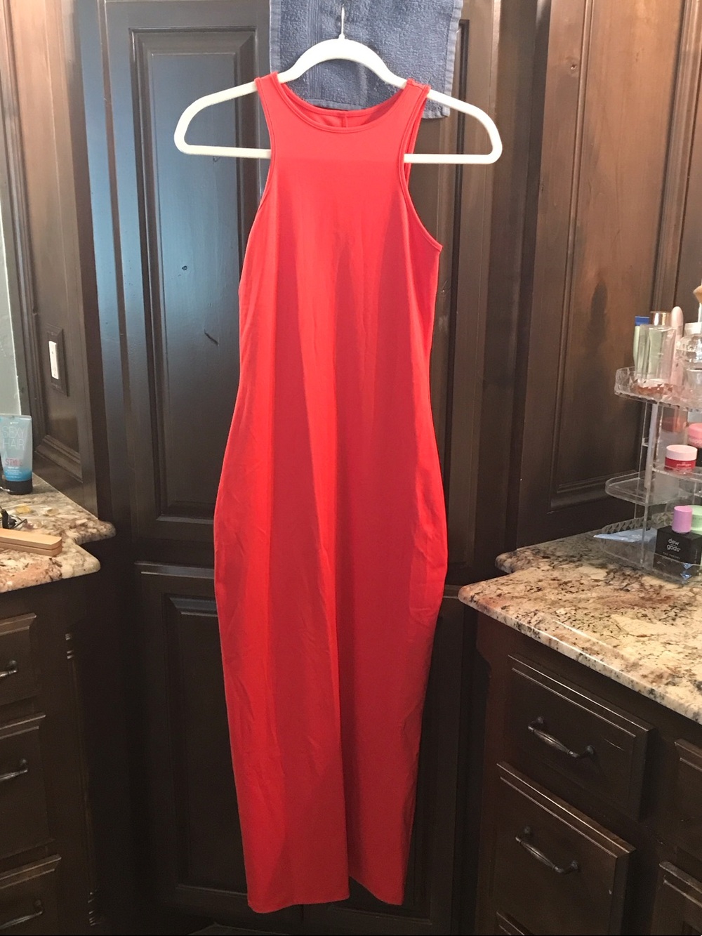 wild fable Red Sleeveless Maxi Dress